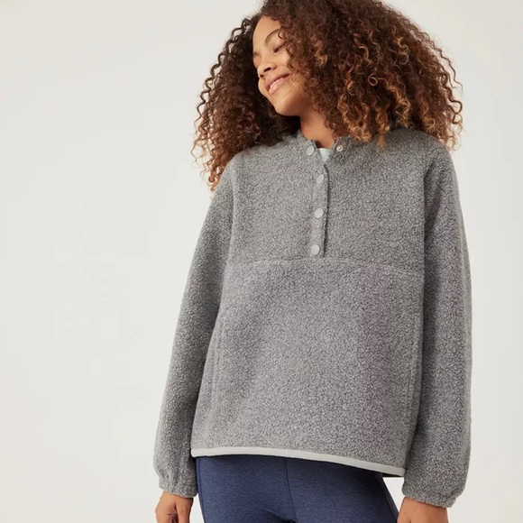 Outdoor Voices MegaFleece Snap Up Hoodie - Picture 4 of 4